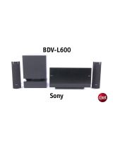 Sony BDV-L600 Bruksanvisning