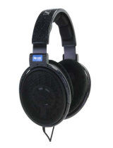Sennheiser HD 600 Open Dynamic Hi-Fi Professional Stereo Headphones Manuel utilisateur