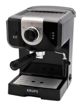 Krups Opio XP320840 Pump Espresso Coffee Machine – Manual do usuário