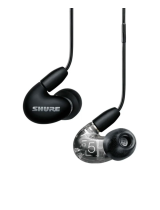 Shure Aonic 5 Sound Isolating Earphones User manual