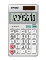 Casio MS-88ECO Steuerberechnungen und Währungsumrechnung