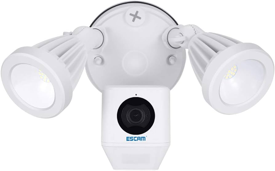Floodlight Camera by , Wireless Outdoor Security Cameras for Home Security System