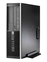 HP 8200 SFF + LE2202x User manual