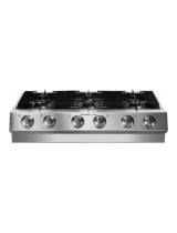 Electrolux E36GC75GSS - Icon 36 Inch Slide-In Gas Cooktop Operating instructions
