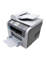 HP Samsung SCX-5530 Laser Multifunction Printer series Användarmanual