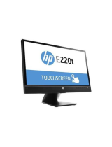 HP ProDisplay P202 20-inch Monitor ユーザーガイド