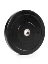 Titan Fitness45 LB Single Economy Black Bumper Plate