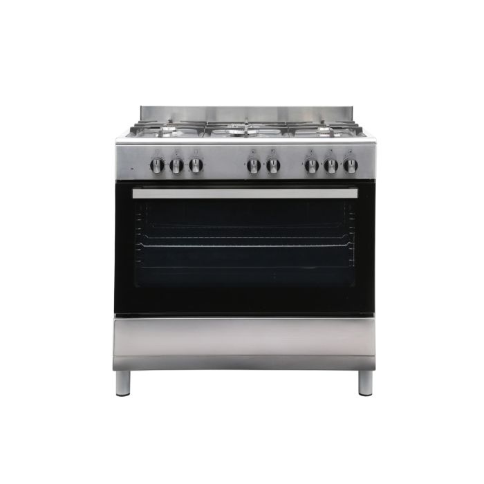 5 Burner Stainless Steel Gas Electric Stove