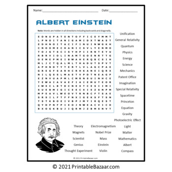 Einstein Touch Word Search