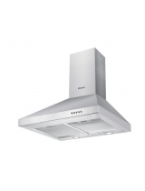Candy CCE119/1N 90cm Cooker Hood Manuale utente