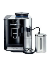 Siemens Coffee machine Instructions Manual