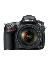 Nikon D800E Užívateľská príručka
