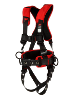 3MProtecta® Comfort Vest-Style Positioning/Climbing Harness 1161444, Black, X-Large, 1 EA/Case