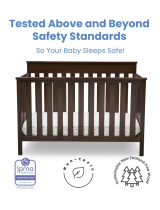Delta ChildrenKingswood 4-in-1 Convertible Baby Crib
