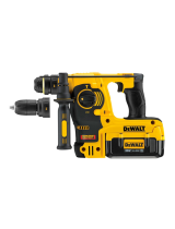 DeWalt DCH363 Kullanım kılavuzu