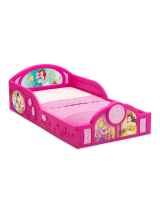 Delta ChildrenPolice Car Plastic Sleep and Play Toddler Bed