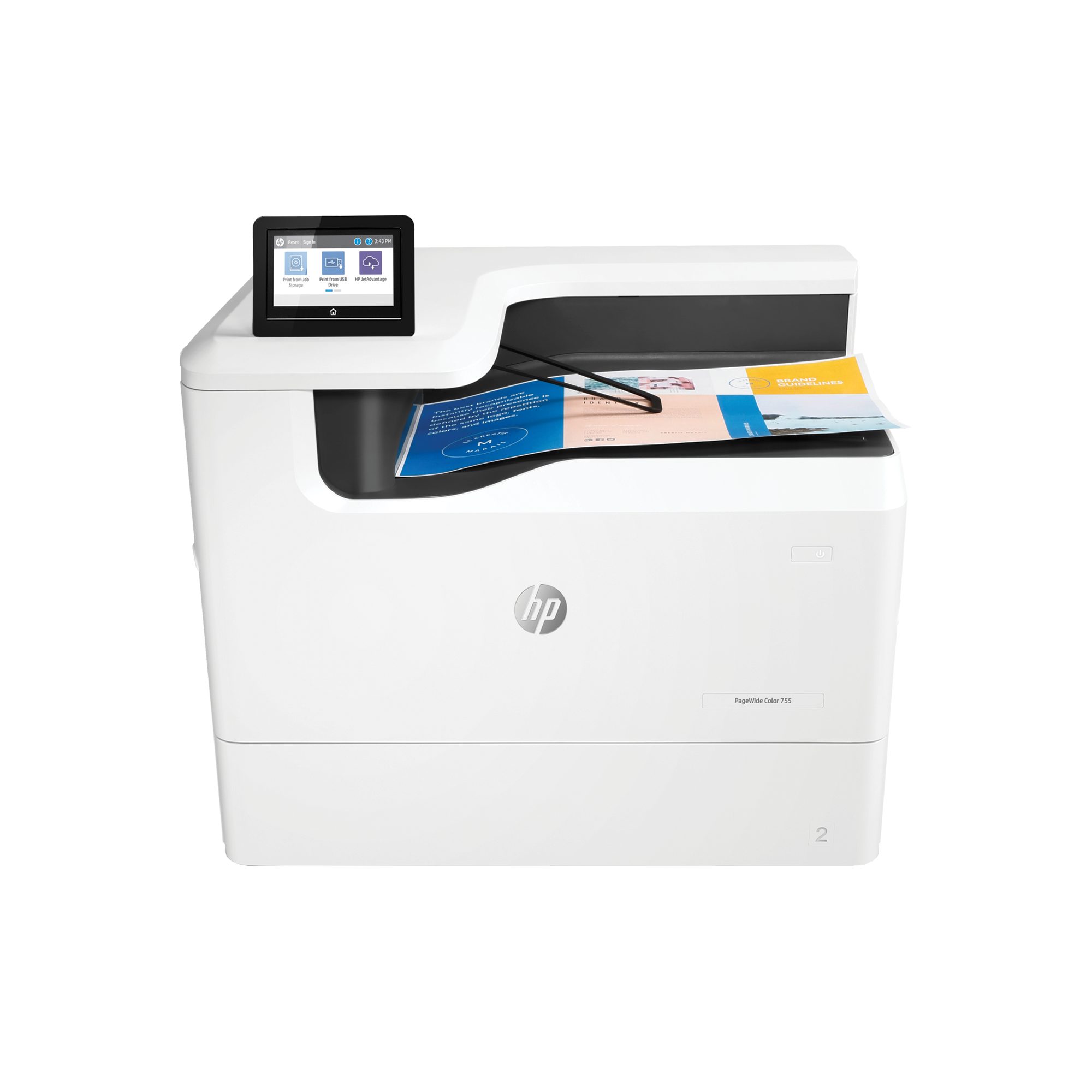 PageWide Managed Color P75250 Printer series