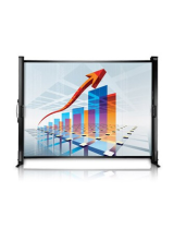 EpsonES1000 Ultraportable Tabletop Projection Screen