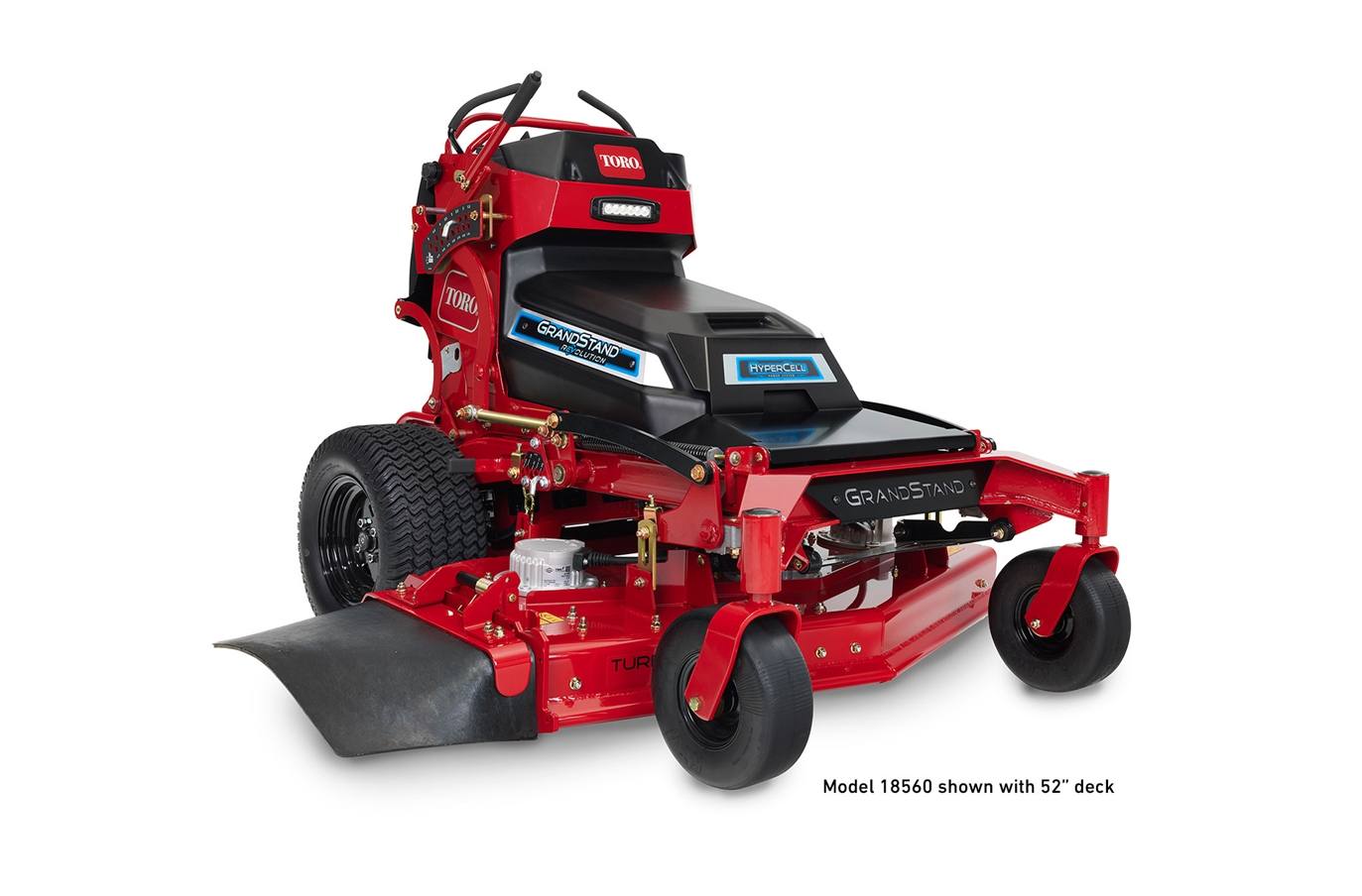 GrandStand Mower, With 122cm TURBO FORCE Cutting Unit