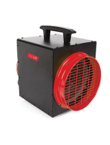 PerelIH0004 Industrial Fan Heater 3300 W