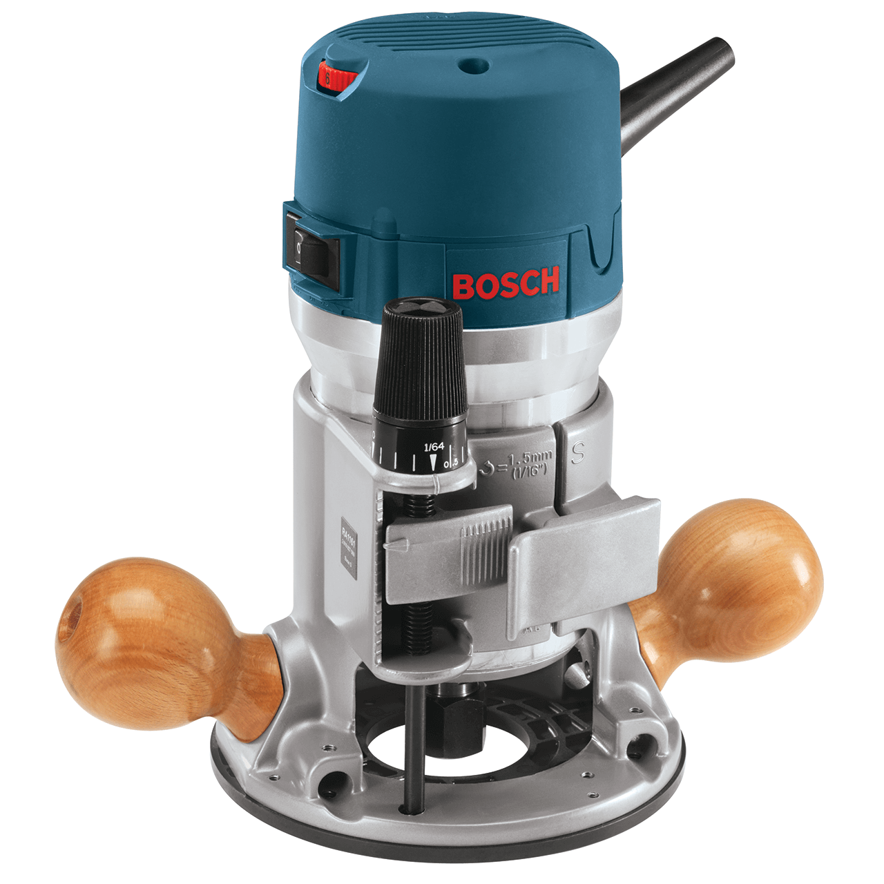 1618EVS - 2-1/4 HP Electronic Fixed Base D Handle Router