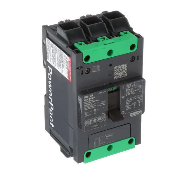 PowerPacT B-Frame 2, 3 and 4-Pole Circuit Breakers and Automatic Switches