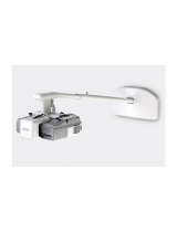 Epson ELPMB24 Wall Mount for the PowerLite 410W User manual