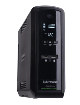 CyberPower CP1500PFCLCD User manual