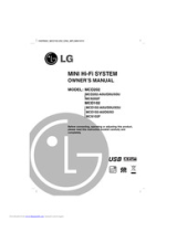 LG MCD102-D0U User manual