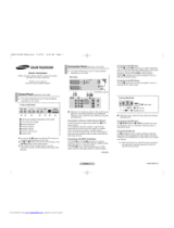 Samsung CS-21M6MB Owner's manual