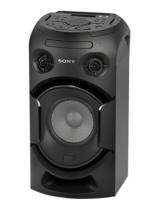 Sony MHC-V21D Användarguide