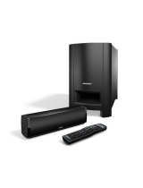 BoseCineMate® 10 home theater system
