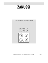 Zanussi ZKF 650 LX Operating Instructions Manual
