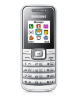 Samsung GT-E1050 Užívateľská príručka