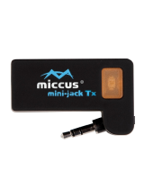 Miccus Mini-jack TX User manual