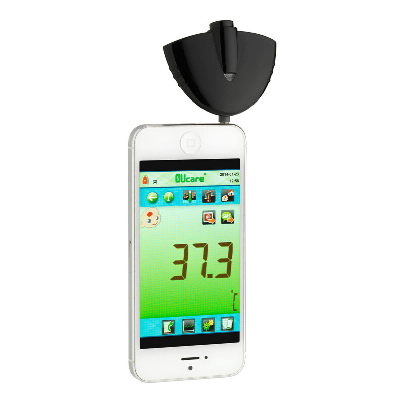 Infrared-thermometer for Smartphones