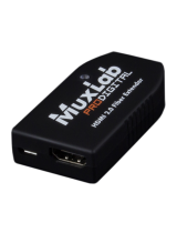 MuxLabHDMI 4K Fiber Extender Kit