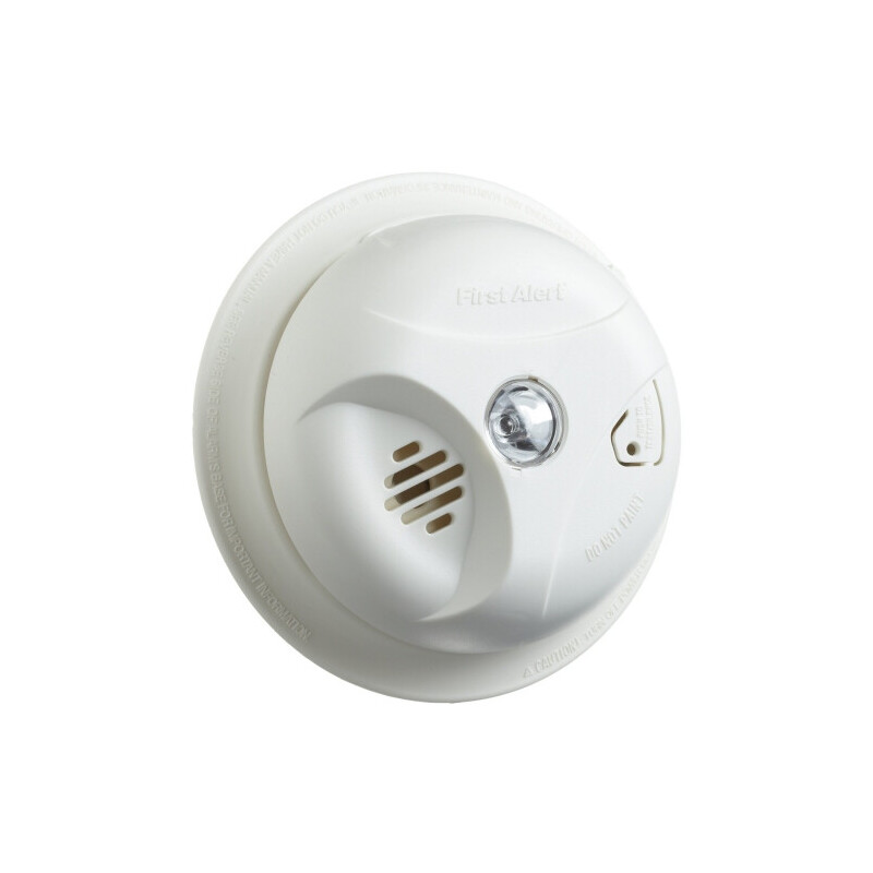 Battery Operated Smoke Alarm With Escape Light