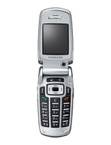Samsung SGH-Z500 Bruksanvisning