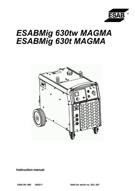 ESABMig 630tw Magma