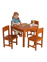 KidKraftFarmhouse Table & 4 Chair Set - Pecan