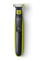 Philips Tondeuse À Barbe Norelco Oneblade Visage, Taillez, Stylisez, Rasez, Quelle Que Soit La Longueur Руководство пользователя