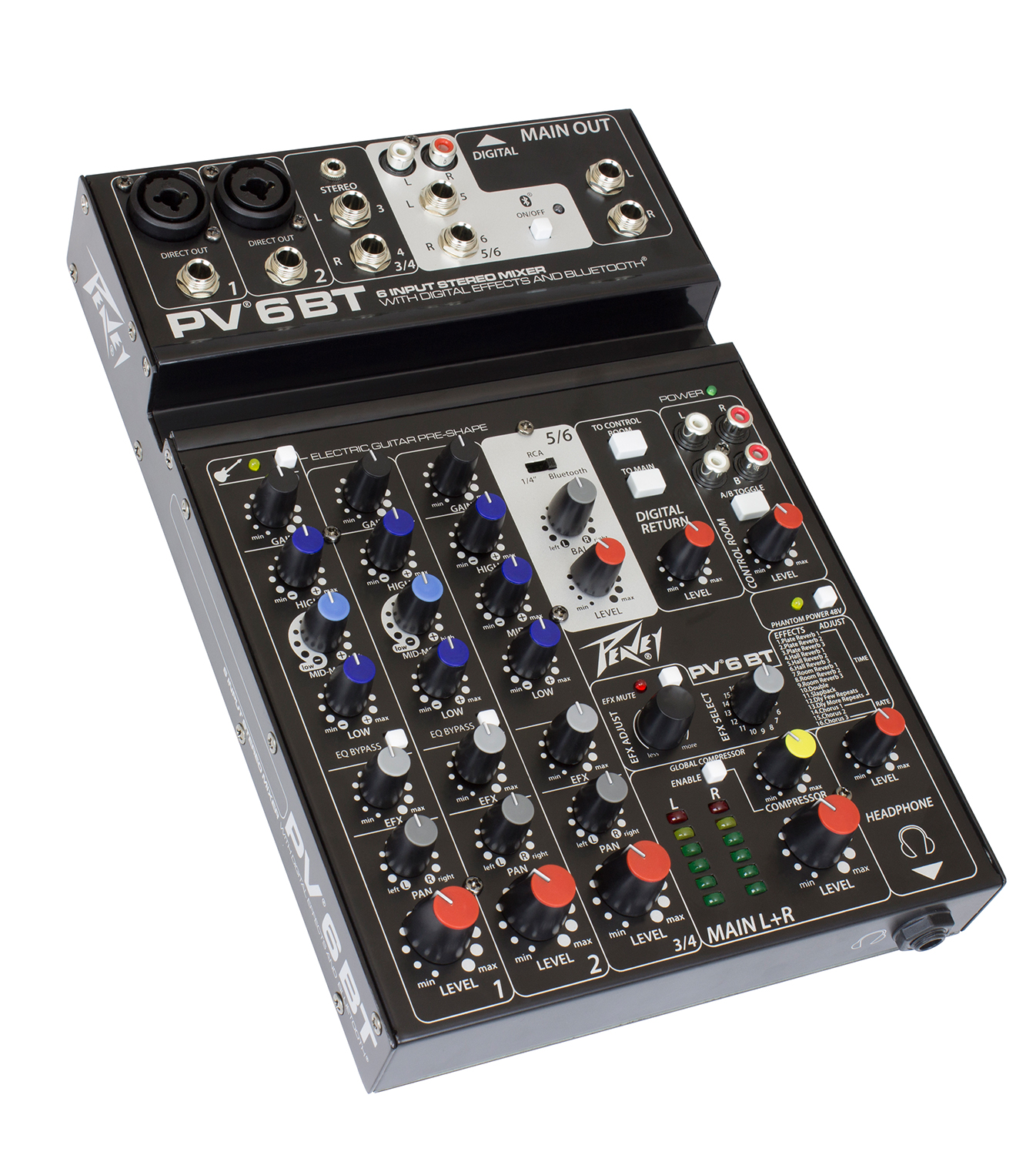 PV 6 6-Channel Compact Mixer