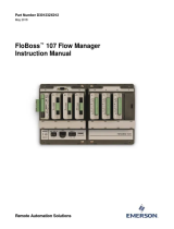 Remote Automation SolutionsFloBoss 107 Flow Manager