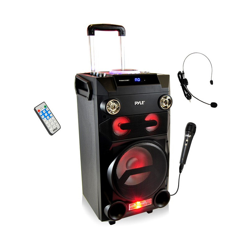PWMA335BT.5 Portable Wireless BT Karaoke Speaker System