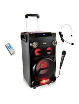 PylePWMA335BT.5 Portable Wireless BT Karaoke Speaker System