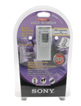 Sony ICD-SX20 Bedienungsanleitung