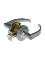 Hagerco3470 Classroom Lockset Lever - Grade 1 Cylindrical Lever