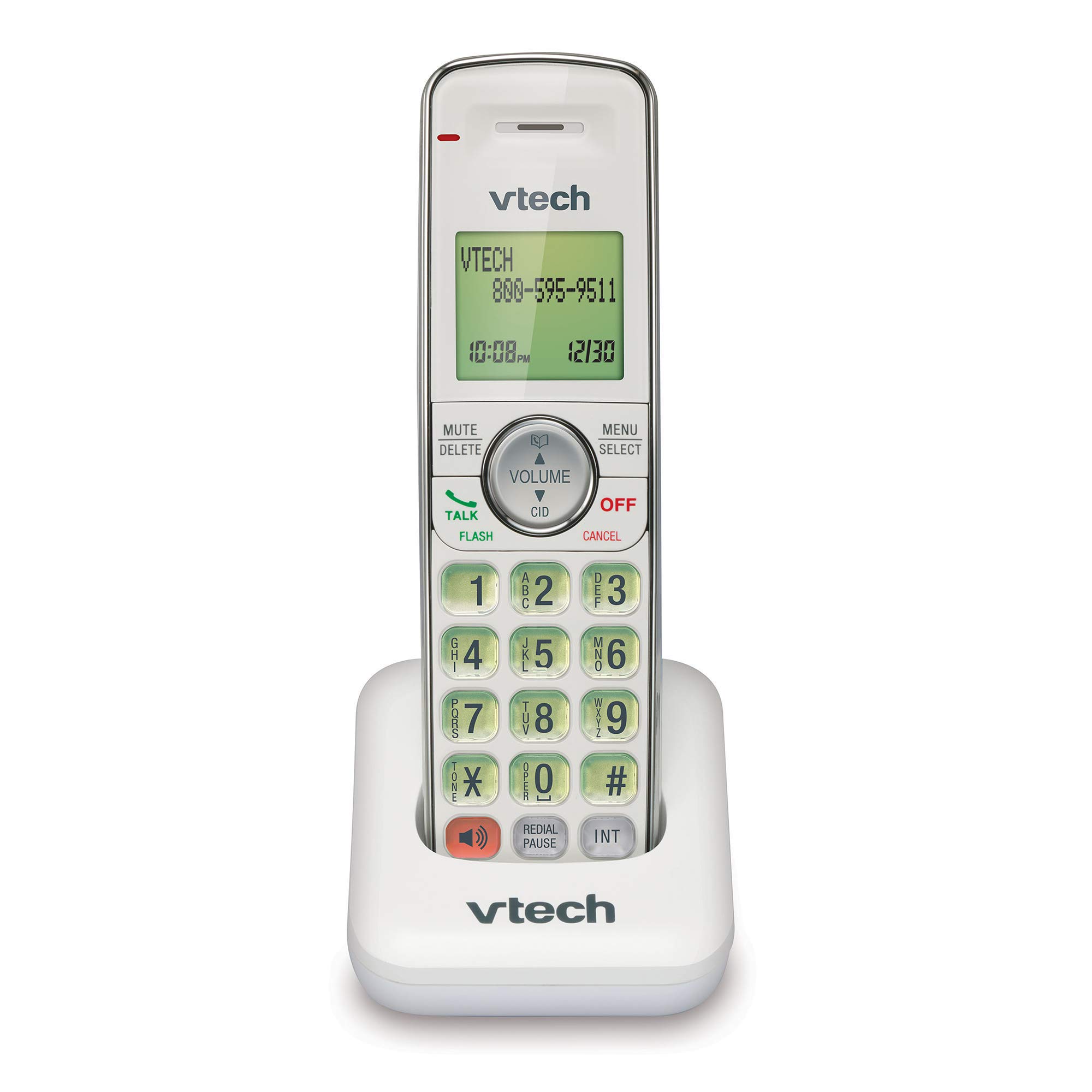 2 Handset DECT 6.0 Expandable Cordless Telephone with Answering System & Handset Speakerphone