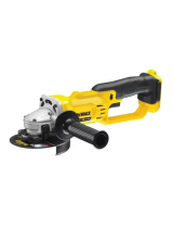 DeWalt DCG422 Používateľská príručka